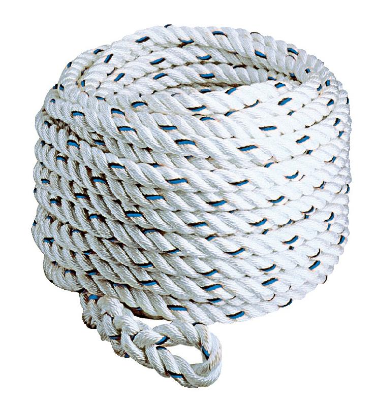 Corde d 14mm boucle +a pour antichute 10m - TRACTEL - 72692 - 517086_0