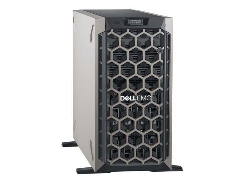 Dell EMC PowerEdge T440 - Serveur tour 5U - Intel Xeon Silver 4210R - 16 Go RAM - SSD 480 Go - Windows Server 2019 Essentials_0