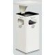 DMC12111 - Cendrier poubelle extérieur avec toit renforcé - DMC - 38 L ou 72 L - 8 finitions disponibles_0