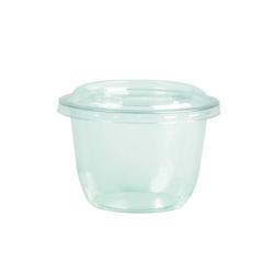 Ecolomique - 50 Pcs - Pot à dessert en plastique PET transparent - 230 ml, Hauteur: 52 mm - ECO210GKPOT7 - transparent plastique ECO210GKPOT7_0