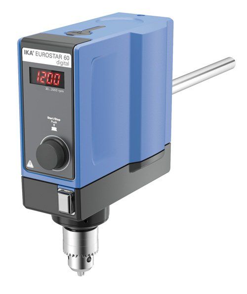 Eurostar 60 Digital - Agitateur à hélice de laboratoire IKA - Capacité d'agitation max. 40 L (H2O) - Vitesse 0/30-2000 tr/min_0