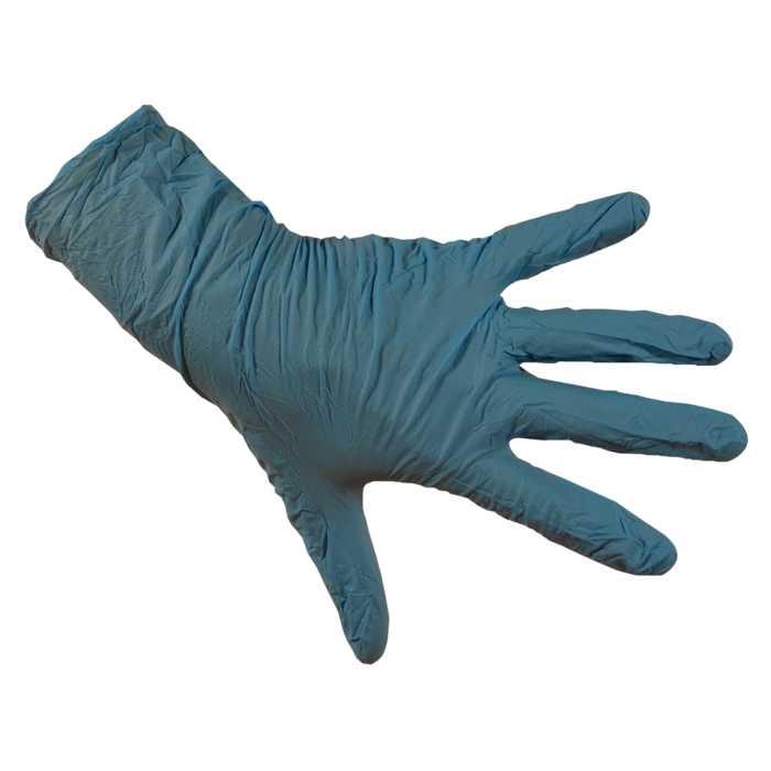 Gants nitrile à usage unique - Confort - Alimentaire, chimique et médical - Non poudré - Tailles S à XL_0