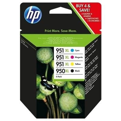 HP 950XL/951XL Pack 3 Cartouches Noir et couleurs C2P43AE - multicolore C2P43AE_0