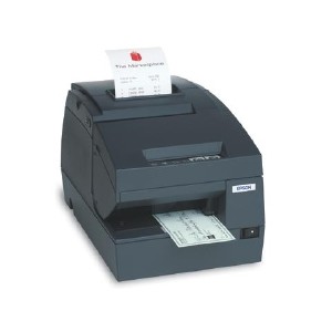 Imprimante thermique multifonctions Epson TM-H6000 III - Impression reçus, chèques, factures - RS232/USB, massicot, 80mm_0