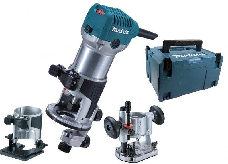 MAKITA - AFFLEUREUSE - DÉFONCEUSE MULTIFONCTIONS 710 W Ø8 MM - RT0700CX2J