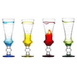 MONDO DECO Verre Cocktail Select H 23,5 cm Ø 8 cm 27 cl x 4 Mondo Déco - multicolore verre 3558845940014_0