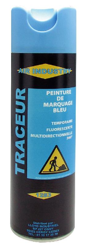 Peinture de marquage temporaire bleue fluo 500 ml_0