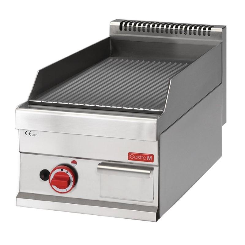 Plancha gaz 650 avec plaque rainurée 65/40ftrg - GN057_0