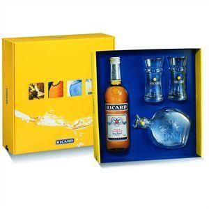 Coffret Ricard 1 Litre avec Carafe et verres Année 50