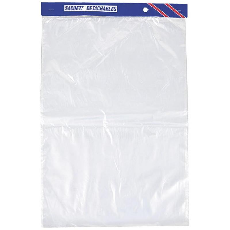 SAC LIASSE TRANSPARENT PLASTIQUE PEHD 23X31CM X 5000 FIRPLAST