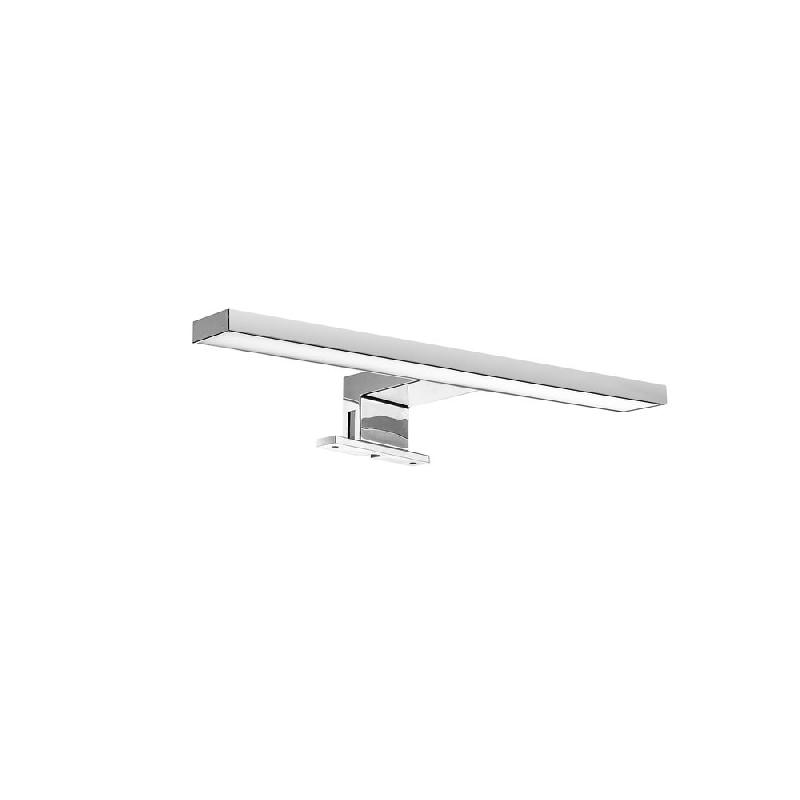 Spot LED pour miroir de salle de bain - Virgo - Chromé - 230V AC - Design extra-plat - Protection IP44_0