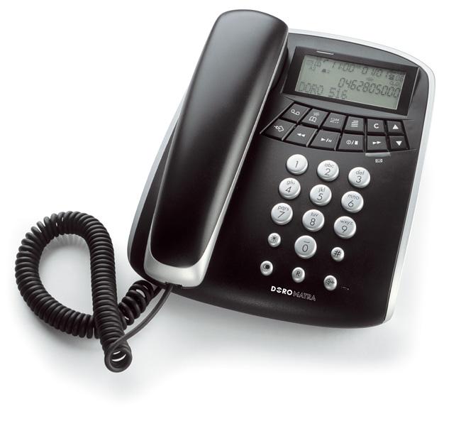 Téléphone fixe filaire répondeur intégré matra 516cr