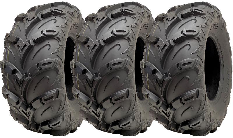 25x10.00-12 ATV Quad Tyres OBOR Mudsling E-Marked Road Legal 200kgs (Set of 3)_0