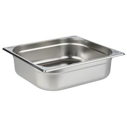 APS 81704 Bac gastro inox GN 2/3 - 35,4 x 32,5 cm, profondeur 10 cm - argenté inox 81704_0