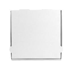 Boîte Pizza Neutre Blanche - Carton - 20 x 20 x 4 cm - par 100 - blanc en carton 3760394091196_0