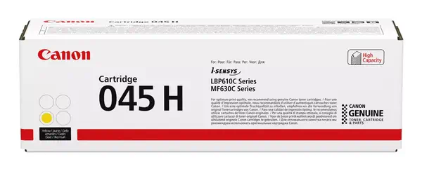 Canon 045 H Cartouche de toner 1 pièce(s) Original Jaune_0