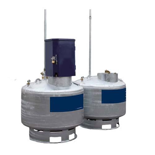 Citerne mobile essence 600 litres galvanisée ATEX - double paroi antidéflagrante, compacte et robuste_0
