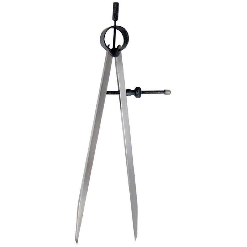 Compas à pointe et ressort en acier - 250 mm - Référence 190108_0