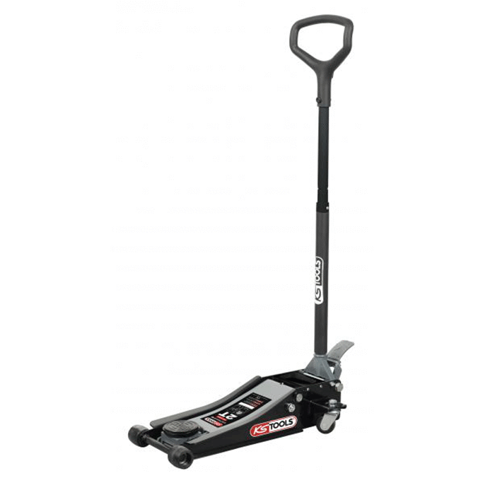Cric hydraulique extra-bas en acier Ultimate 2T - double-roues avant - 11576909_0