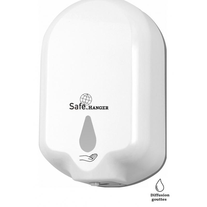 Distributeur de savon ou gel hydroalcoolique infrarouge mural HANGER safe_0