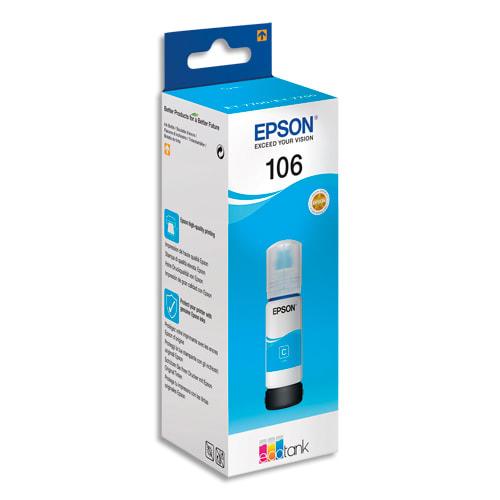 Epson bouteille jet d'encre 106 ecotank cyan (t00r2) - c13t00r240_0