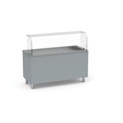 ERATOS Module Vente  Emporter Cuve Bain Marie Sec 2Gn Ext Rieur Gris MTCS-2G-G - MTCS-2G-G_0