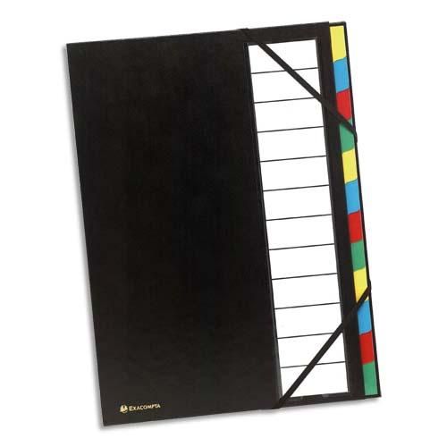 Trieur Bureau Métallique Avec Onglets A-Z Et 1-31 - Classement Alphabétique Et Numérique - Polypro Solide