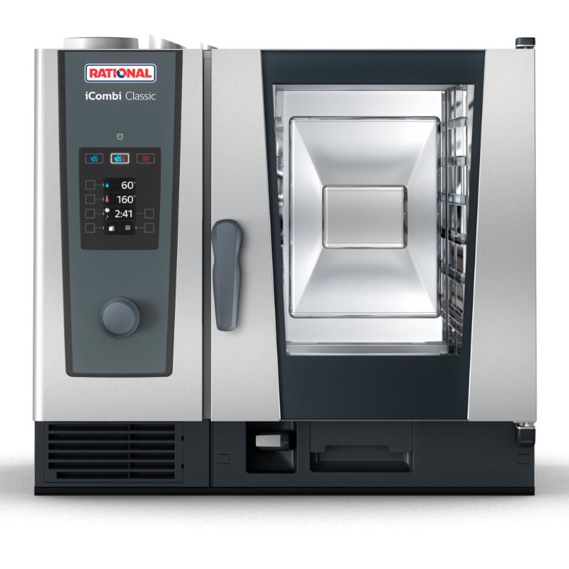Four mixte Rational iCombi Classic gaz - 6 à 20 niveaux GN 1/1 - robuste, puissant et simple d'utilisation_0