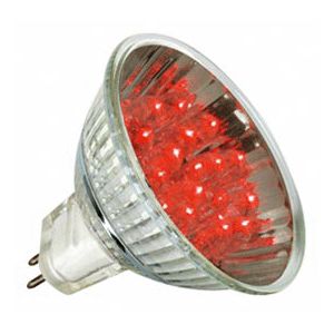 Spot LED GU5.3 D50 1W Rouge 12V - Paulmann - Longue durée et faible consommation_0