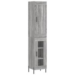 Helloshop26 - Buffet bahut commode armoire meuble de rangement organisateur cuisine salle de séjour salon haut sonoma 34,5 x 34 x 02_0035228 - 300021_0