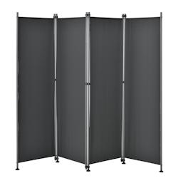 Helloshop26 - Paravent brise-vue protection de l'intimité 215 x 170 cm gris 03_0001062 - 3000121799781_0