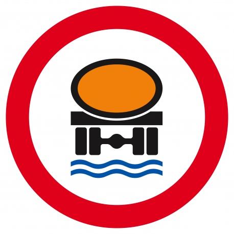 Interdit  transport prod. Polluants les eaux d.420mm TALIAPLAST | 623286_0