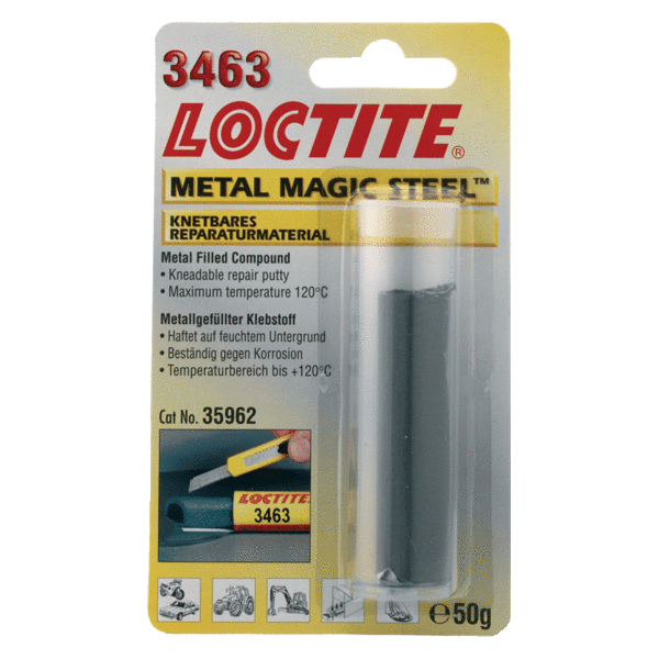 BÂTONNET METAL MAGIC STEEL LOCTITE EA 3463, 114 G OTELO