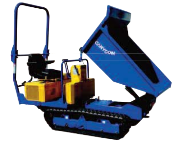 Mini-dumper sur chenilles IMER CC1000 - moteur Kubota D722 Diesel 15cv - 1000kg de charge utile_0