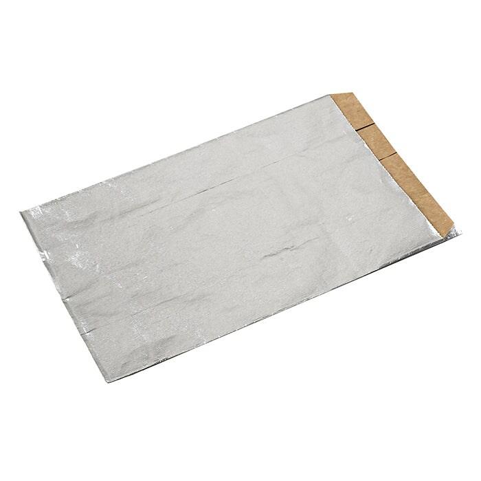 Nvase Ecolomique - 250 Pcs - Sac aluminium intérieur kraft - 14 x 22 x 7 cm, pratique et résistant - ECO210SACALU722 - marron papier NVS210SACALU722_0