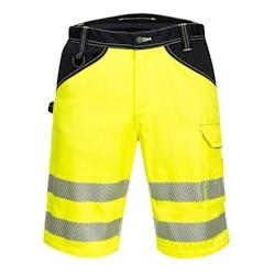 Portwest - Bermuda de travail haute visibilité premium PW3 Jaune Taille 40 - 40 5036108329939_0
