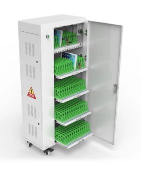 Qp-r60ta - Armoire de rechargement - Shenzhen Qipeng Maoye Electronic Co.,Ltd - Dimensions : 650*400*1455mm - 60 ports USB - 5 couches de 12 emplacements_0