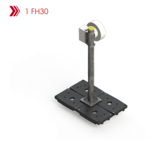 Support FH autostable - 1 FH30 (40m) - Hauteur 40m - Capacité Ø380mm maxi_0