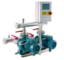 Surpresseur de liquide - Multiplicateur de pression pneumatique - Avec ballon tampon ou variateur de fréquence_0