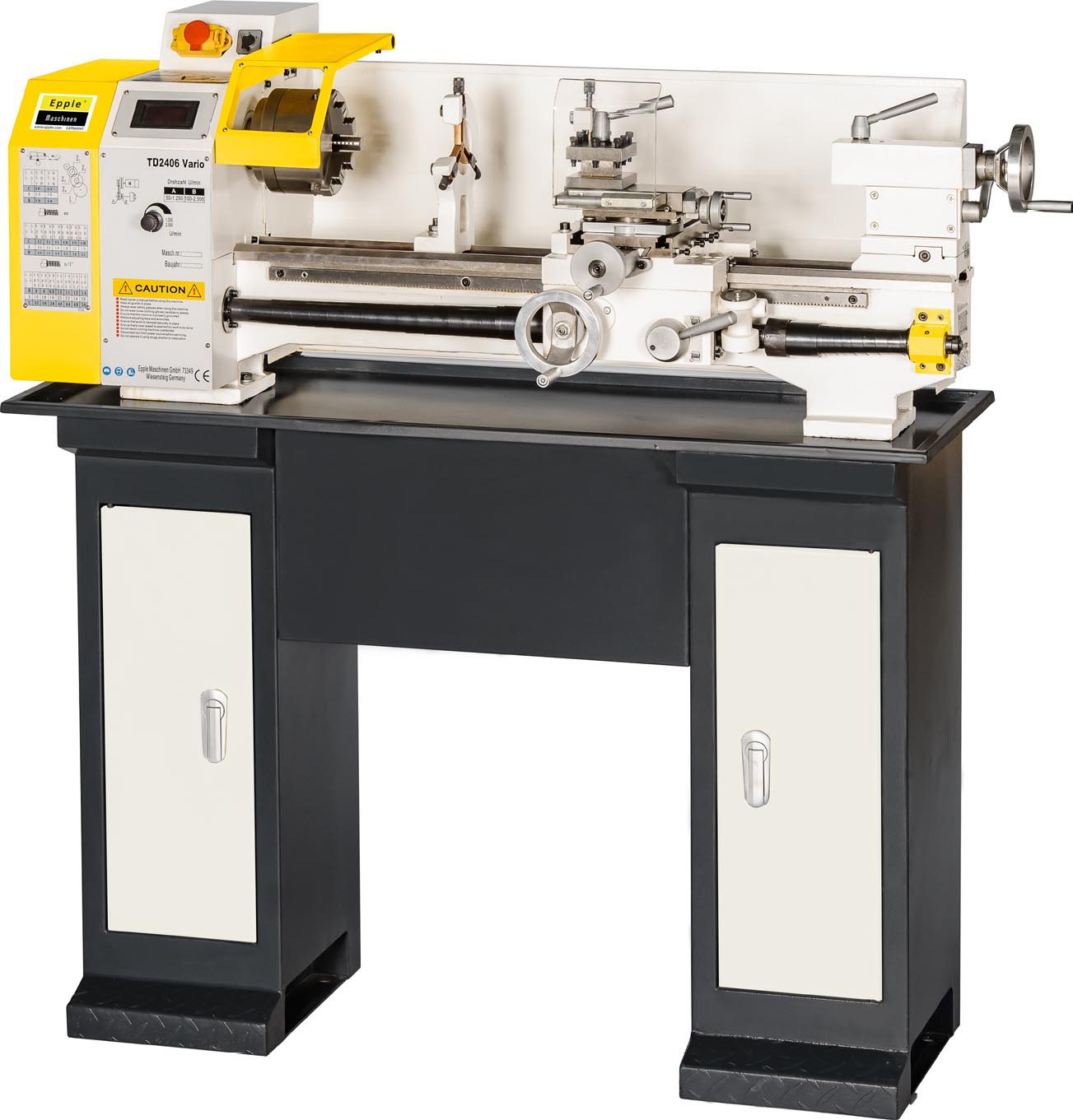 Tour d'établi compact TD 2406 VARIO - moteur puissant, variateur souple et précision élevée_0