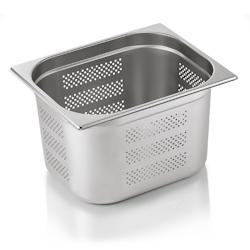 Bac GN 1/2 en Acier Chrome 11,5 L H 200 mm Was Germany - multi-matériau 7112 200_0