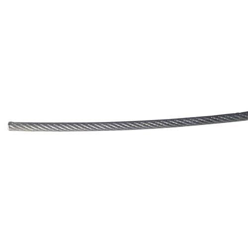 ACIER+PVC DIAM 2/3MM - 1 BOUCLE COSS - EE MANCHONNEE - 7M