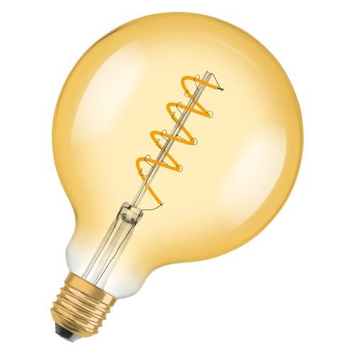 AMPOULE LED E27 4.5W 2000K GRADABLE VINTAGE 1906 GLOBE DORÉ LEDVANCE