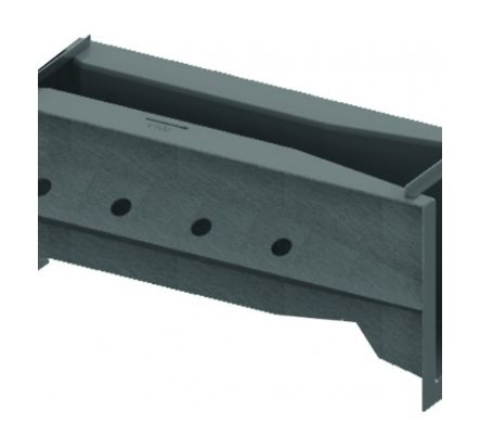 Aqf1000 - Canal Venturi pour mesure de débit - Aqualabo - 1000 m3/h_0