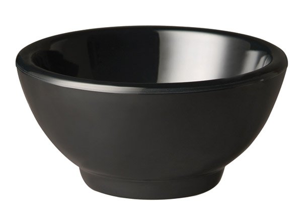 BOL APS -PURE-, Ø DE 5,5 CM, HAUTEUR : 4 CM- NOIR