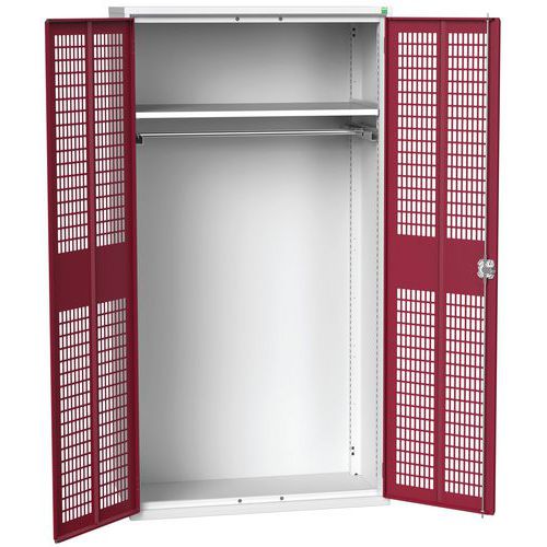 BOTT 1 ARMOIRE VERSO EPI À PORTES VENTILÉES 1050X550X2000MM - BOTT
