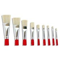 BROSSE EN SOIE DE PORC N°14 - LOT DE 30