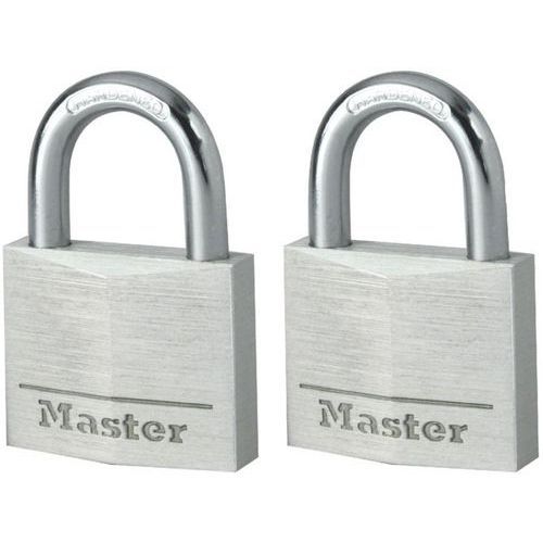 CADENAS À CLÉ EN ALUMINIUM 9140EURT - ANSE 21MM - MASTER LOCK