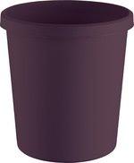 CORBEILLE À PAPIER 'THE GREEN GERMAN', 18 L,GRIS CLAIR - LOT DE 6