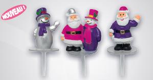 DÉCORATION DE BÀ»CHES PÂTISSIÈRES LES DUOS DE NOËL